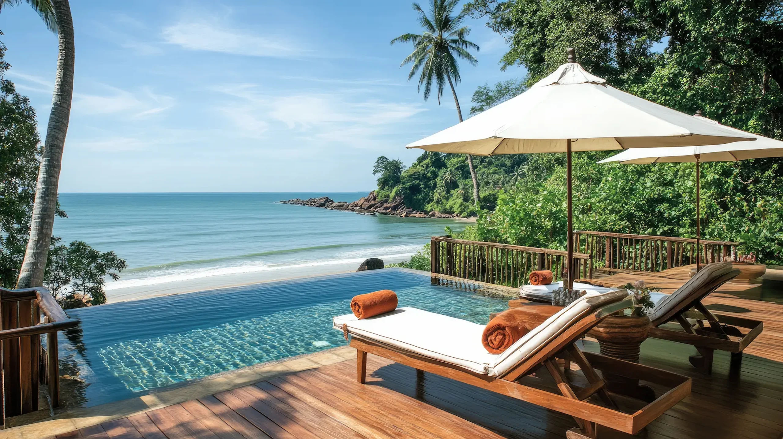 Luxury Villa Background